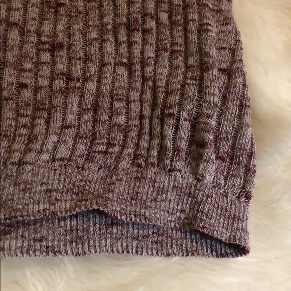 Purple Ribbed Halter Top - Picture 4 of 5